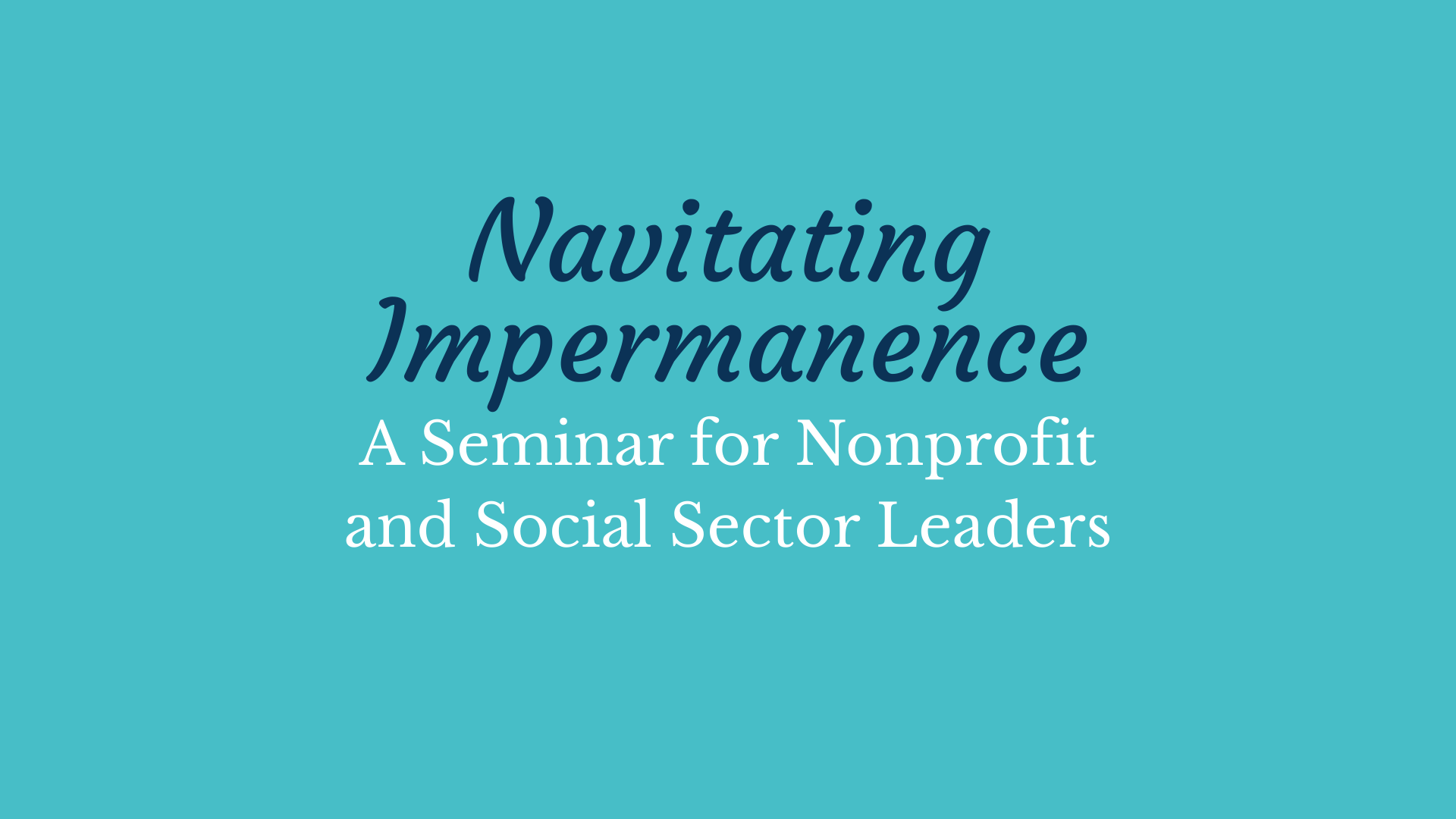 Seminars