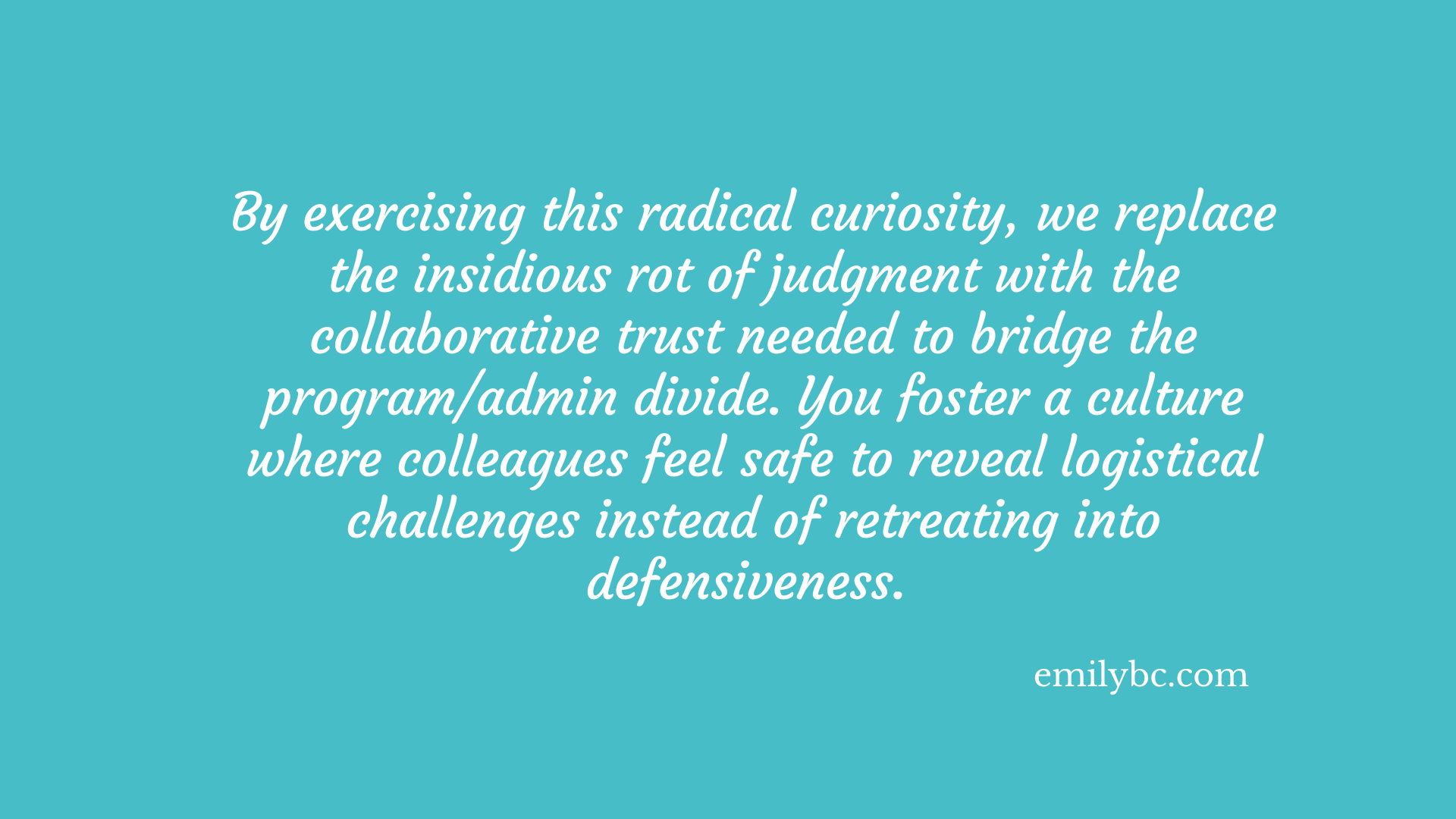 The Invisible Cost of Assumptions