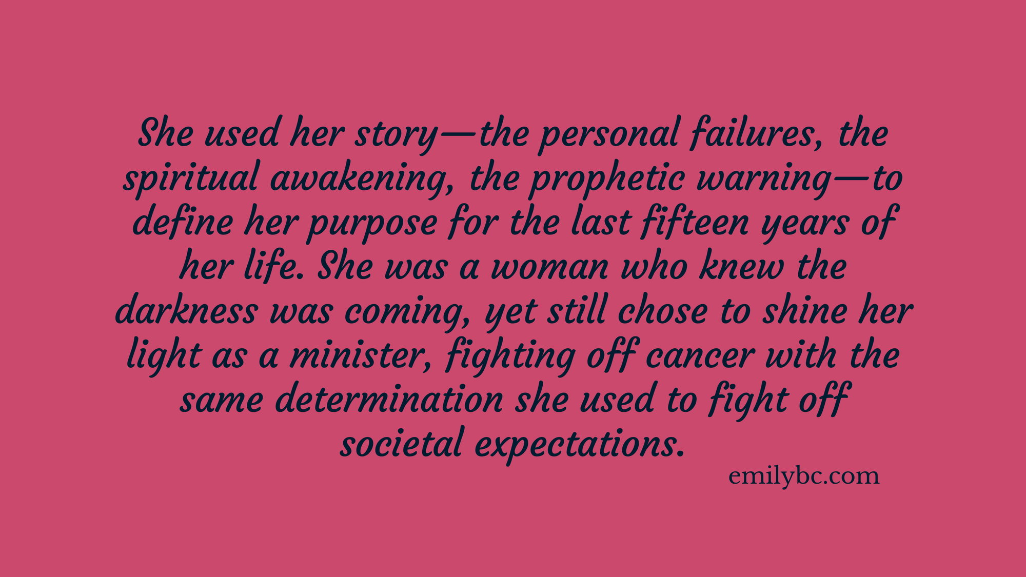 Your Story of Impermanence is Your Strength