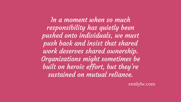 Trust, Curiosity, and the Work Ahead