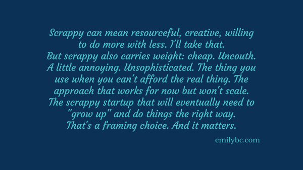 "Scrappy": What a Board Member's Word Choice Reveals