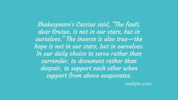 The Burden of Leading When Leadership Fails Us